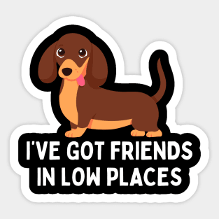 Funny Dachshund Dog Lover Mom Sticker